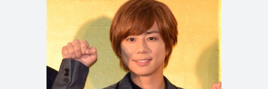 ポーズをている北山宏光
